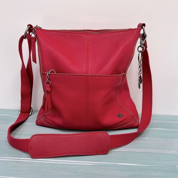 The Sak Bags The Sak Red Leather Crossbody Poshmark